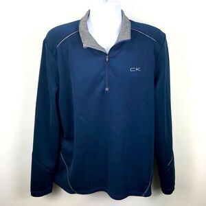 Calvin Klein 1/4 Zip Jacket Mens Size Large